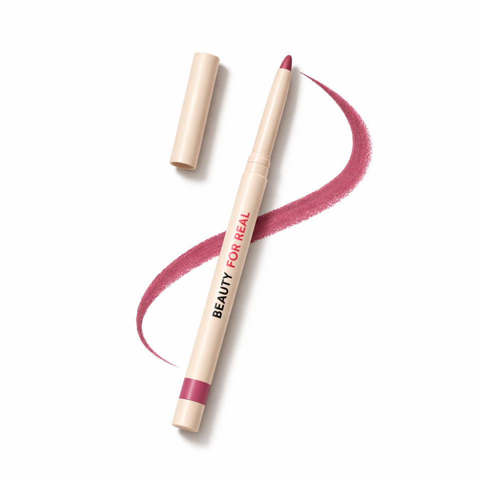 Beauty For Real pencil front packaging showing brand and product benefits