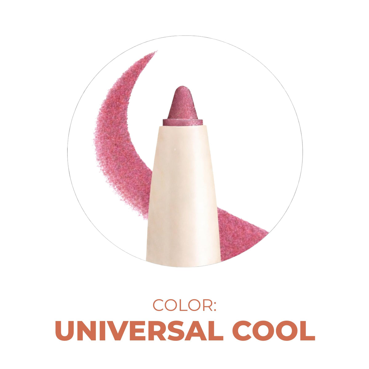 Beauty For Real swatch on skin illustrating Universal Cool shade payoff