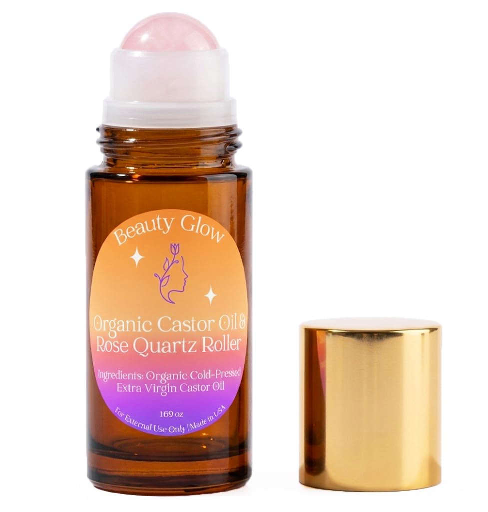 Beauty Glow front amber bottle showing clean packaging and purity benefits