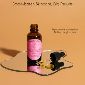 Beauty Glow castor beans detail representing emollient, vitamin-rich oil