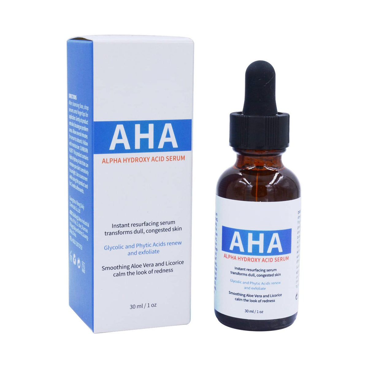 Beauty-Mall front packaging showing serum bottle and brand reassurance