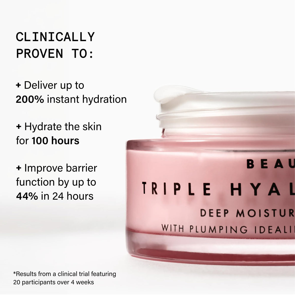 Beauty Pie cream layered under makeup demonstrating smooth application and finish
