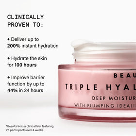 Beauty Pie cream layered under makeup demonstrating smooth application and finish