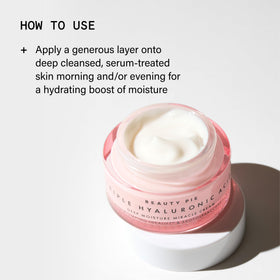 Beauty Pie jar on bathroom counter illustrating everyday skincare routine benefit