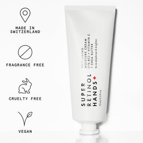 Beauty Pie ingredients label highlighting retinol and antioxidants