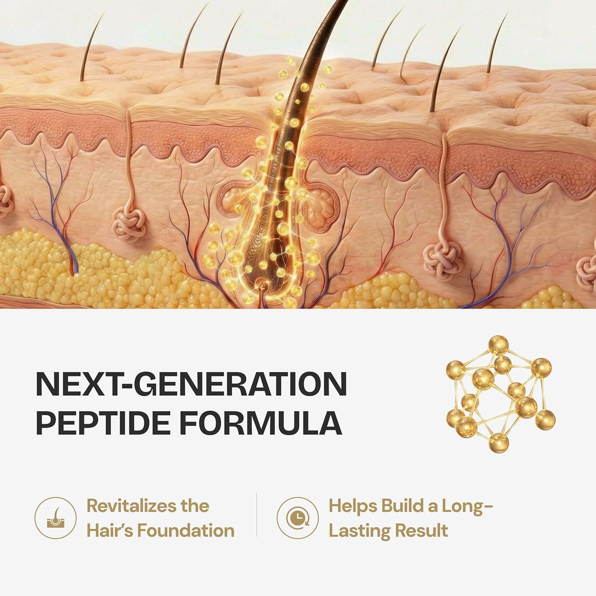Beauty Power serum texture droplet illustrating lightweight, hydrating formula