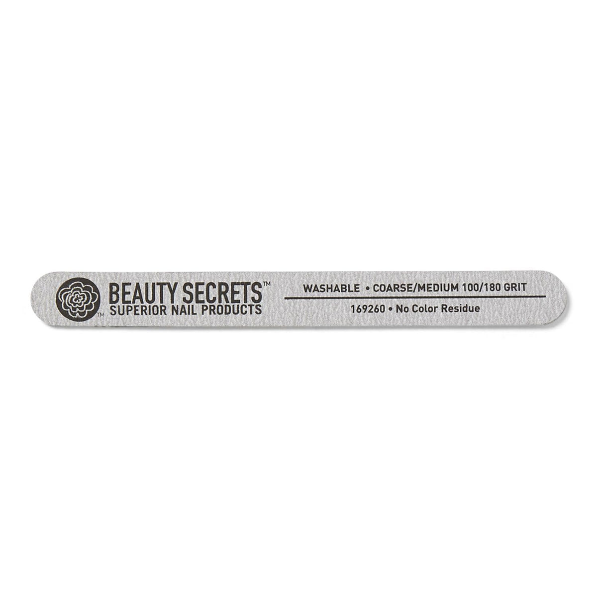 Beauty Secrets finished nail close-up showing smooth edge and neat finish