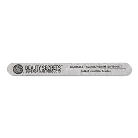 Beauty Secrets finished nail close-up showing smooth edge and neat finish