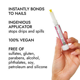 BEAUTY SECRETS precision tip close-up showing fine nozzle for accurate application