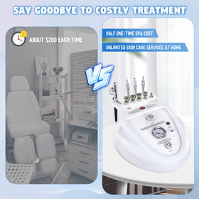 Beauty Star device beside serums, improves product absorption