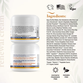 Beauty Without Cruelty jar open showing creamy texture and quick absorption benefit