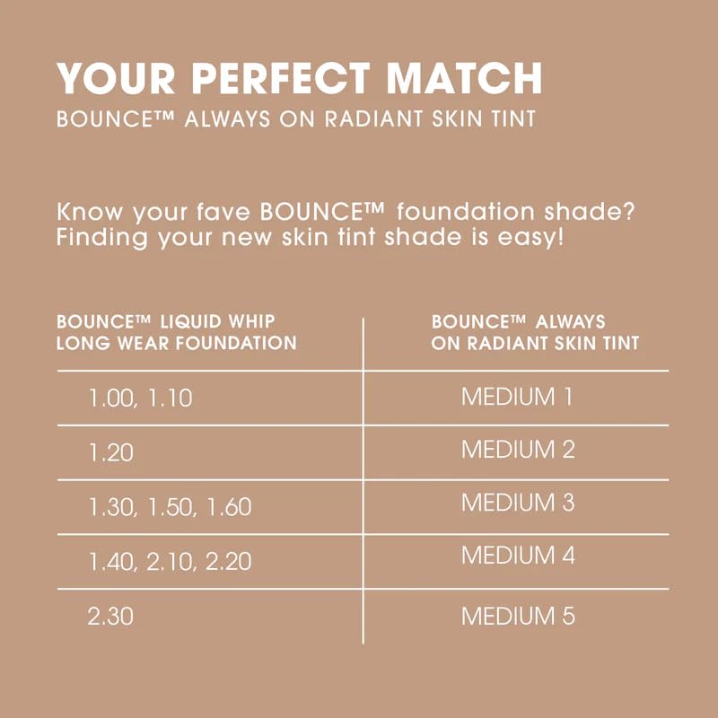 beautyblender applied on model medium skin demonstrating radiant look