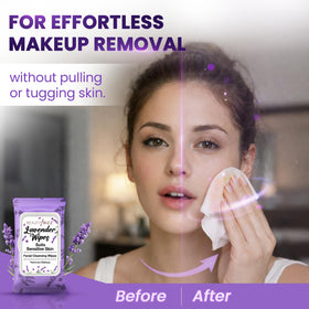 BEAUTYfRIZZ wipe texture close-up displays extra-soft cloth and gentle cleanse