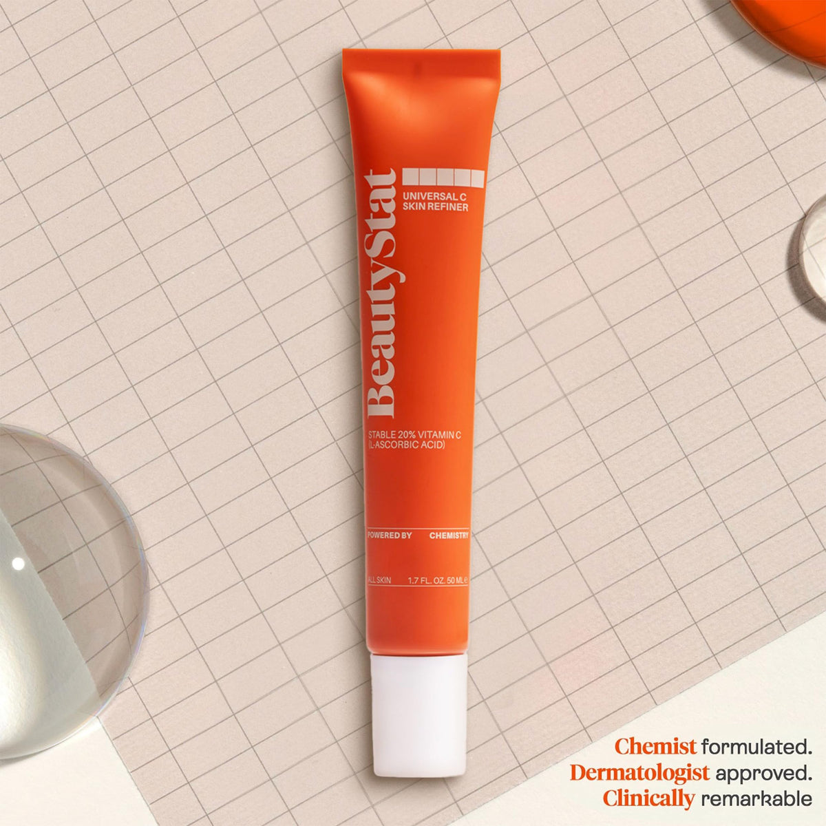 BeautyStat dispensing serum onto fingers for easy application