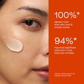 BeautyStat applying serum on hand demonstrating easy spreadability and quick finish