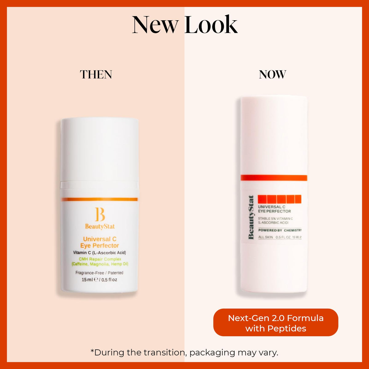 BeautyStat open cap showing cream texture and quick absorption benefit