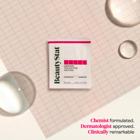 BeautyStat close-up of pad texture highlighting gentle exfoliation