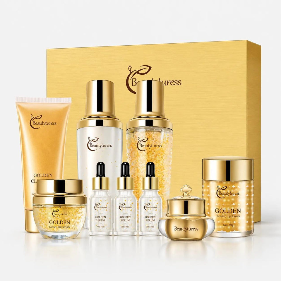 BEAUTYTURESS front packaging showing full snail mucin kit and gift-ready box