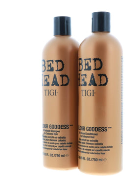 Bed Head Color Goddess back label displaying ingredients and usage benefits