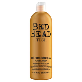 Bed Head front bottle showing product and clear branding with vibrant benefit