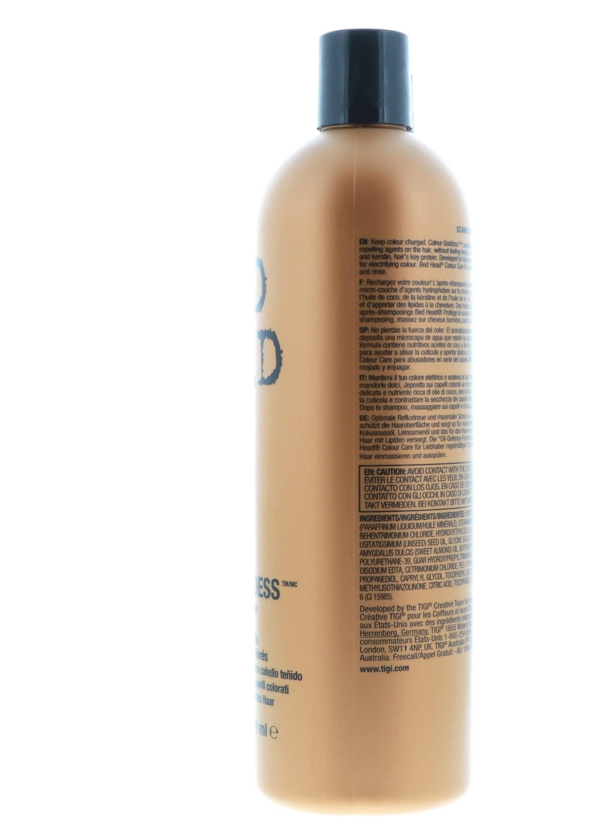 Bed Head Color Goddess creamy lather close-up highlighting gentle texture and cleansing