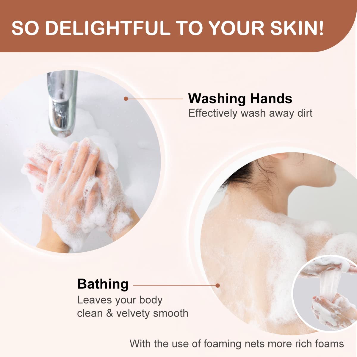 Bee & Flower soap placed in bathroom setting suggesting spa-like daily ritual benefit