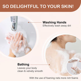 Bee & Flower soap placed in bathroom setting suggesting spa-like daily ritual benefit