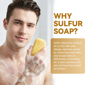 Bee & Flower product label close-up highlighting 10% sulfur and ingredients