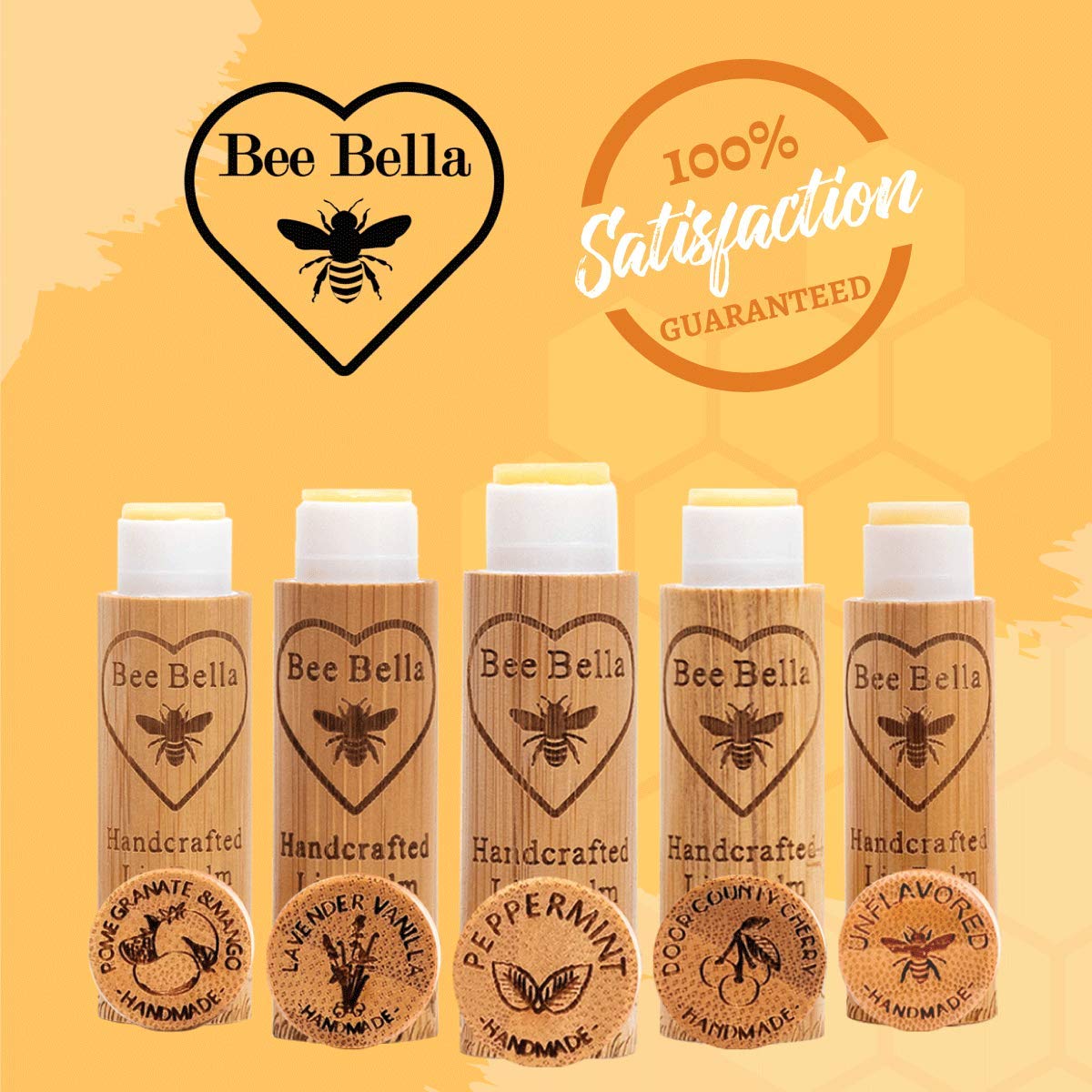Bee Bella gift-ready packaging staged as a stocking stuffer gifting benefit