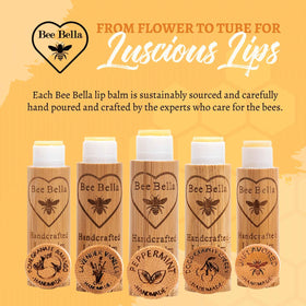 Bee Bella texture closeup revealing smooth balm surface and moisturizing benefit