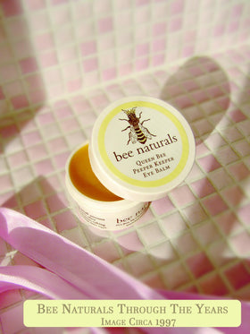 Bee Naturals next to a coin for size comparison and travel-friendly portability