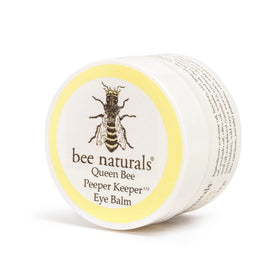 Bee Naturals Peeper Keeper cream texture close-up showing silky finish and fast absorption benefit