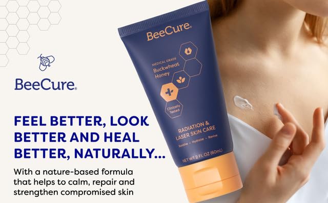 BeeCure cream applied on hand demonstrating quick skin comfort