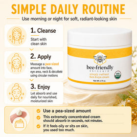 BeeFriendly label closeup showing USDA organic ingredients for ingredient trust