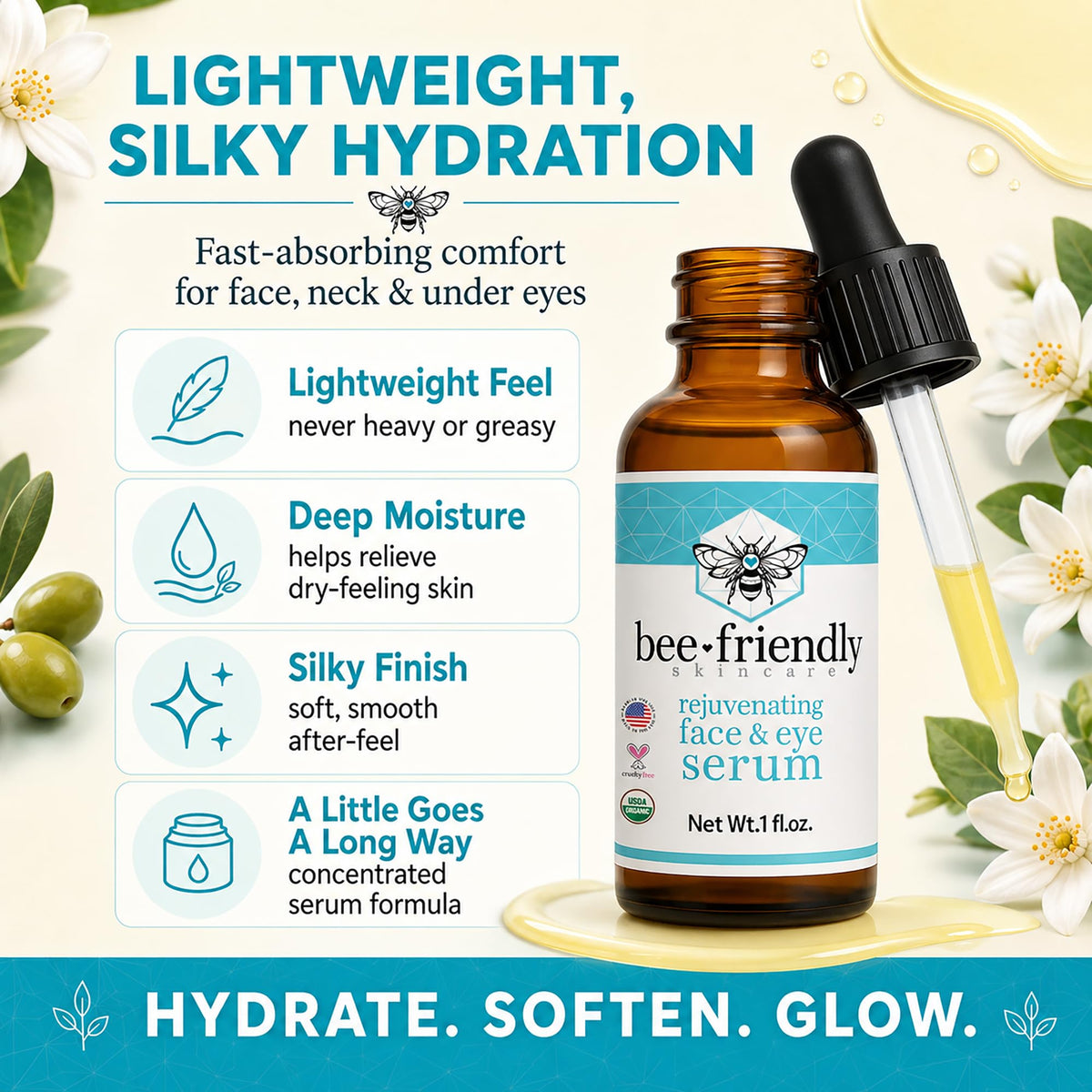 BeeFriendly on bathroom vanity lifestyle setting suggesting daily skincare ritual
