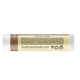 Beekeeper Made open tin close-up showing creamy beeswax texture for smooth application