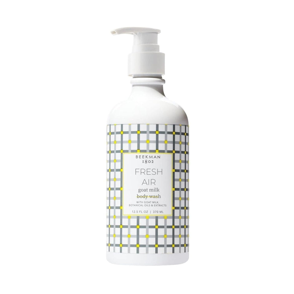 Beekman 1802 front packaging showing Fresh Air bottle and benefits
