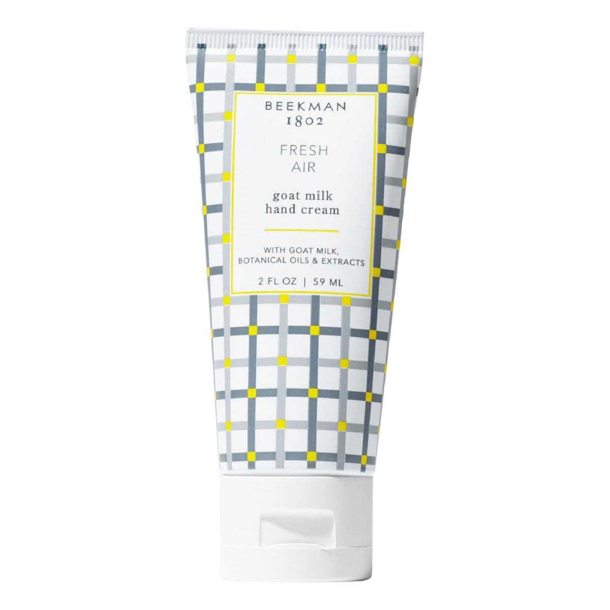 Beekman 1802 front packaging showing tube and Fresh Air scent benefits