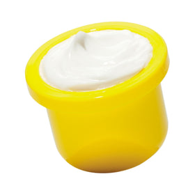 Beekman 1802 refill pod front view showing compact packaging and eco benefit