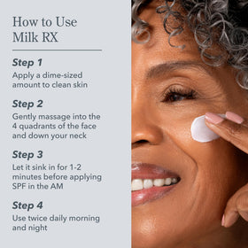 Beekman 1802 goat milk visual emphasizing natural lactic acid and balance