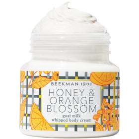 Beekman 1802 front jar showing elegant packaging and hydration benefits