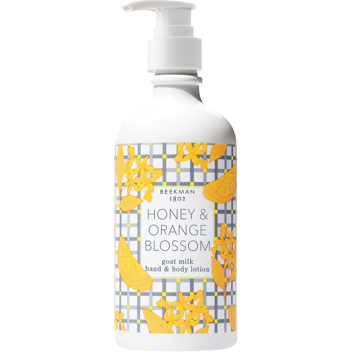 Beekman 1802 front packaging showing honey and orange blossom scent and benefits
