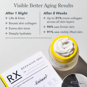 Beekman 1802 goat milk exosomes ingredient display for collagen support