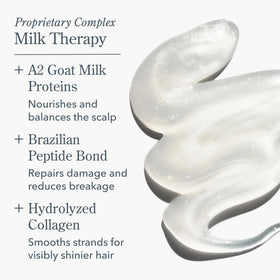 Beekman 1802 ingredient label highlighting goat milk, collagen and peptides
