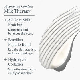 Beekman 1802 ingredient label highlighting goat milk peptide collagen blend