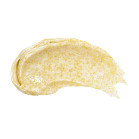 Beekman 1802 close-up of jojoba bead texture demonstrating gentle polishing