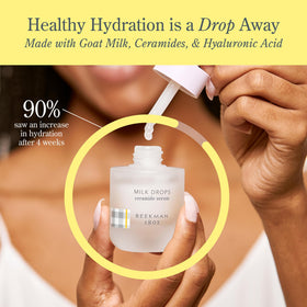 Beekman 1802 serum mixed with cream showing customizable hydration boost
