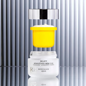 Beekman 1802 cream close-up texture highlighting hydration and lightweight feel