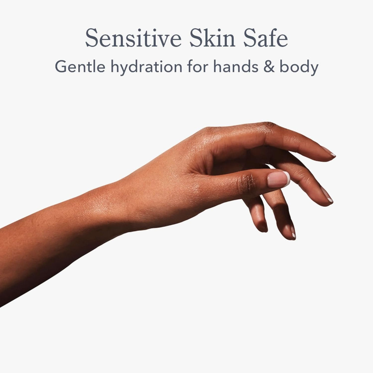Beekman 1802 being applied to hands demonstrating quick absorption benefit