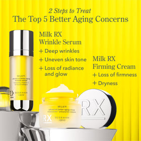 Beekman 1802 30ml bottle next to ruler showing size and travel-friendly benefit